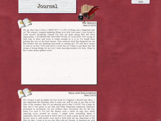 journal screenshot