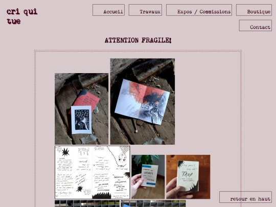 zines screenshot