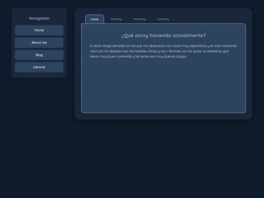 Intereses screenshot