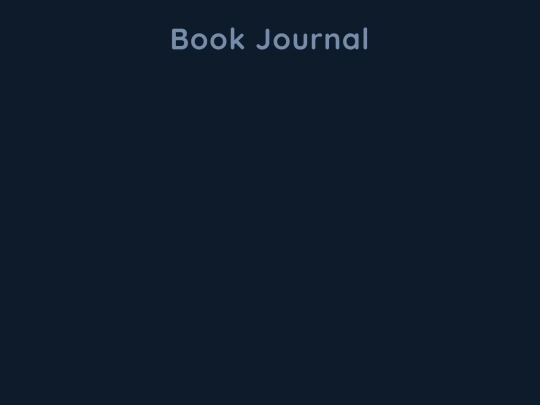 journal screenshot