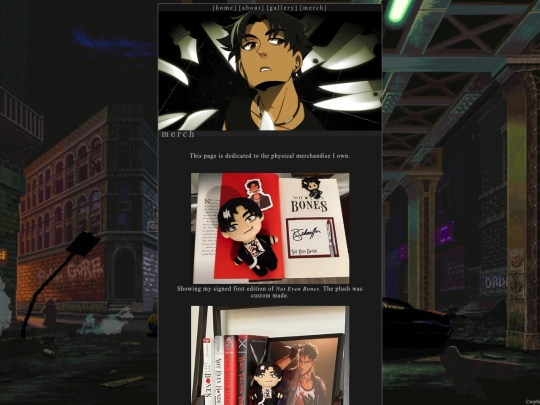 merch screenshot