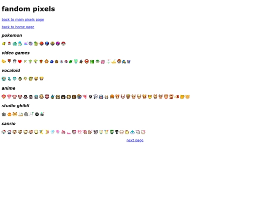 pixels/fandom/fandom screenshot