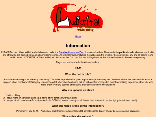 info screenshot