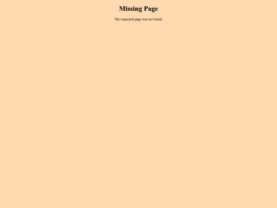 not_found screenshot
