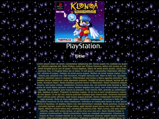 viddygames/klonoa screenshot