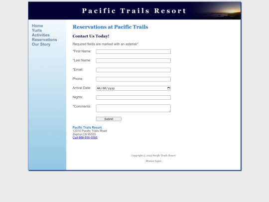 webd152/final/reservations screenshot