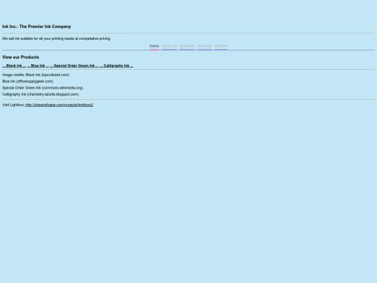 InkIncMain screenshot