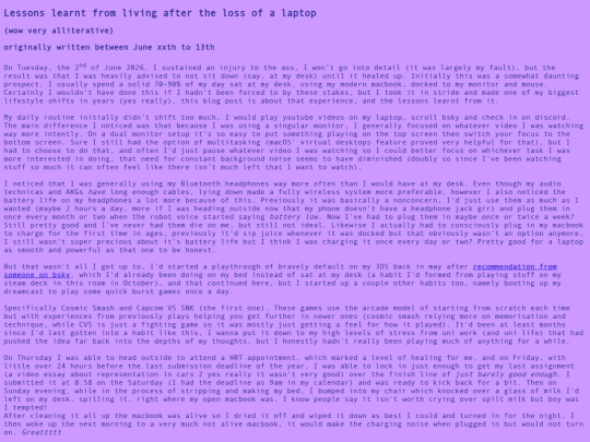 posts/Lessons learnt from living after the loss of a laptop screenshot