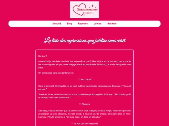 blog/liste_expressions screenshot