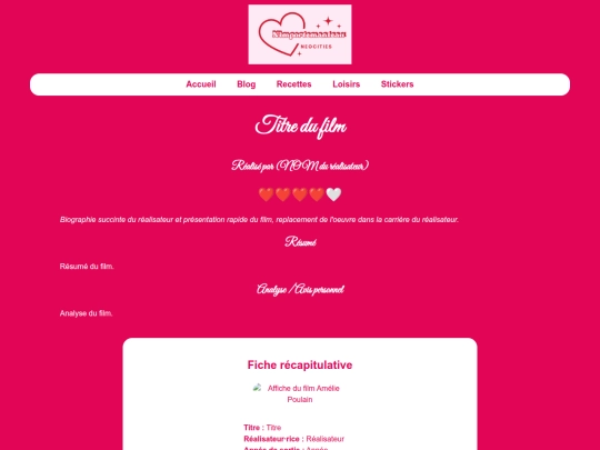 films/modele screenshot