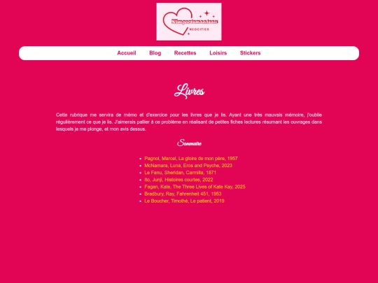 lectures screenshot