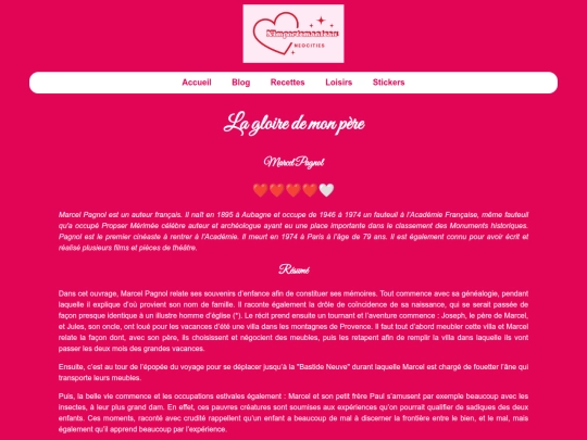 lectures/la_gloire_de_mon_pere screenshot