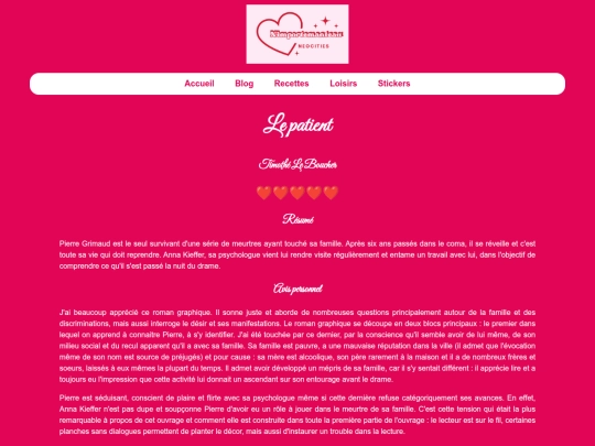 lectures/le_patient screenshot