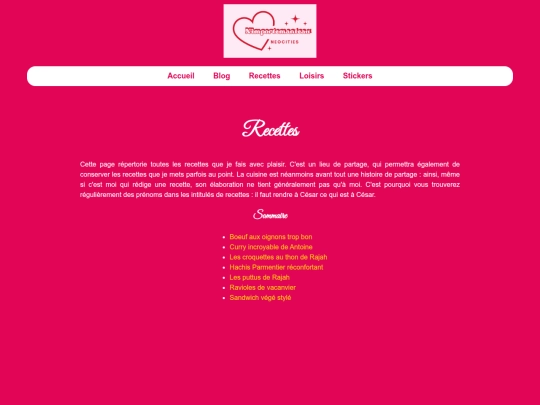 recettes_salees screenshot