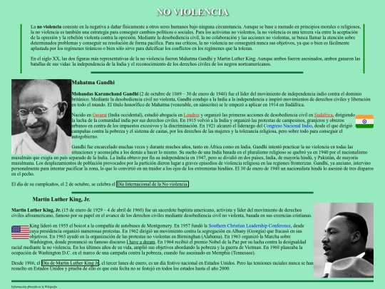noviolencia screenshot