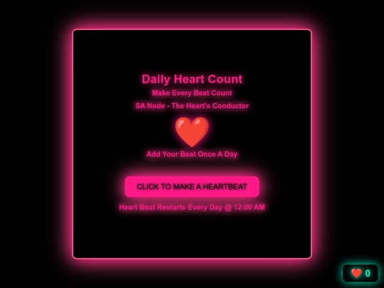 hEART cOUNT screenshot
