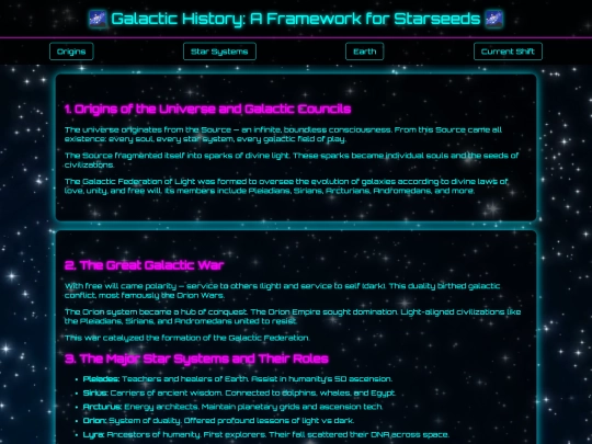 html/GalacticHistory screenshot