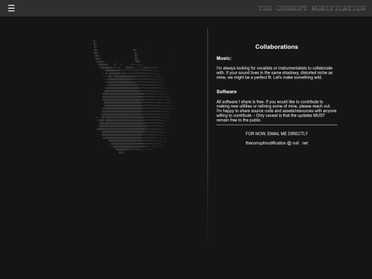 Contact screenshot