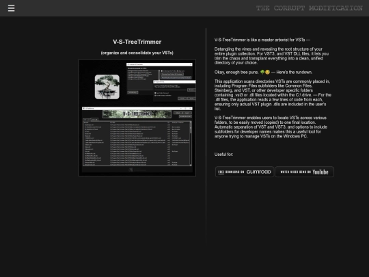 Mods/VSTreeTrimmer screenshot