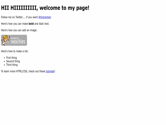index screenshot