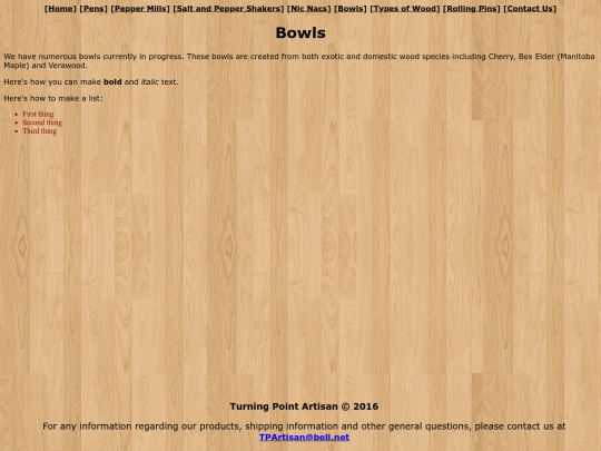 Bowls screenshot