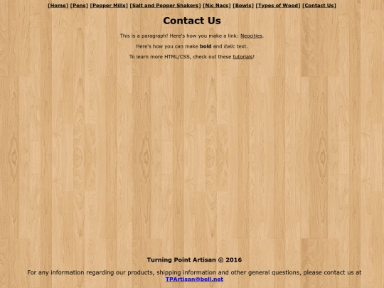 Contact screenshot