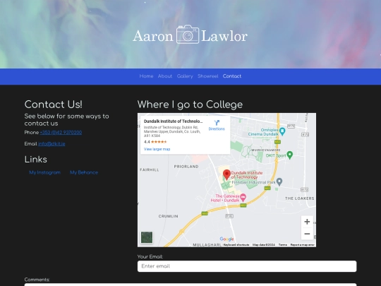 contact screenshot