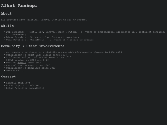 index screenshot