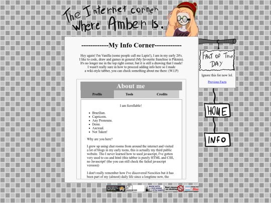 info screenshot