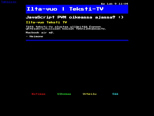 tekstitv screenshot