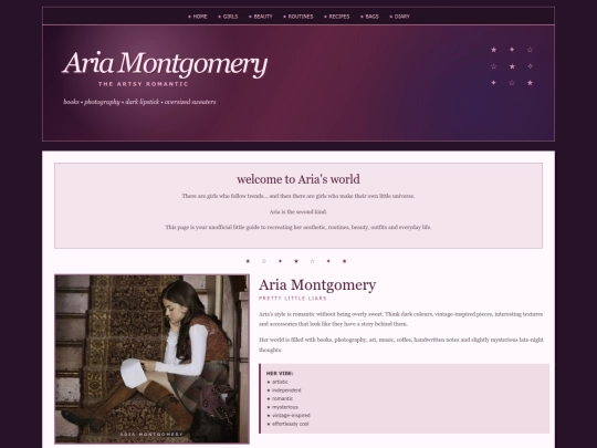 aria screenshot