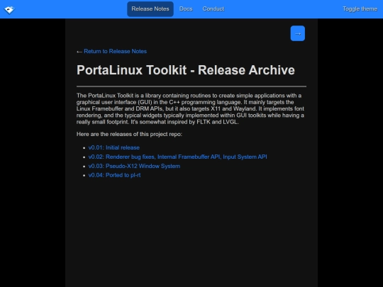 portalinux/releases/pltk screenshot