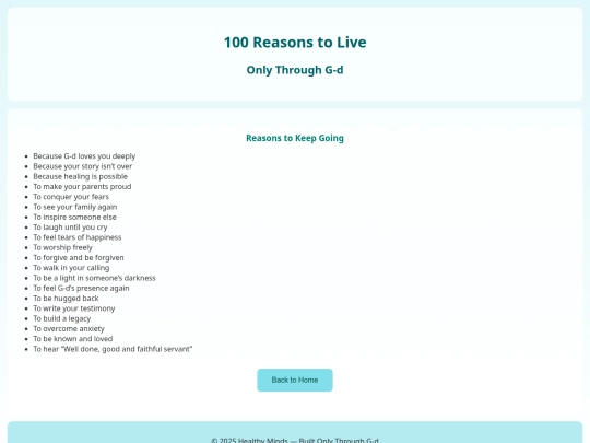 reasons screenshot