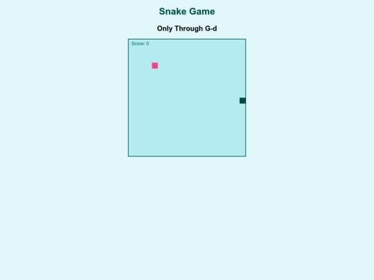 snake screenshot