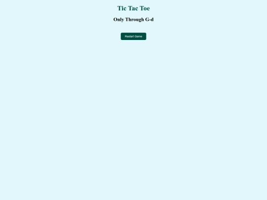 tic-tac-toe screenshot