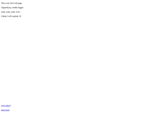 myfirstpage screenshot