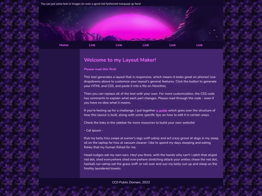 homepage screenshot