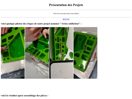 projet/avion addiction screenshot