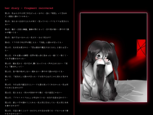 diary screenshot