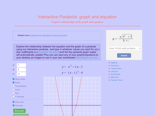 showcase/parabola2 screenshot