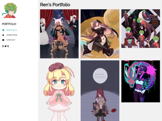 portfolio screenshot