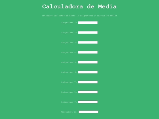 proyecto/medianotas screenshot