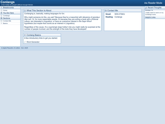 category/conlangs screenshot