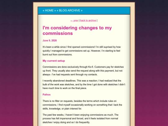 blog/I'm considering changes to my commissions screenshot