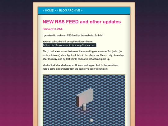 blog/NEW_RSS_FEED_and_other_updates screenshot