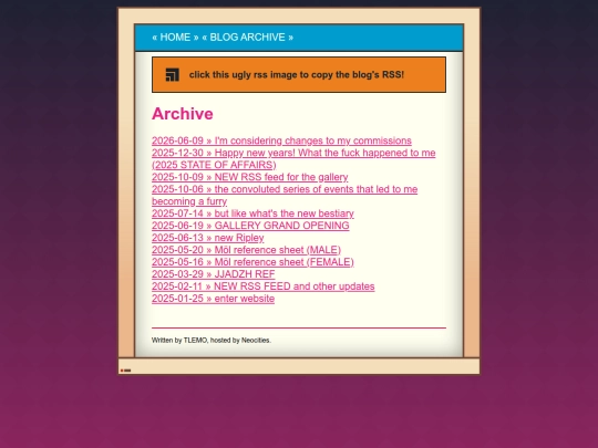 blog screenshot
