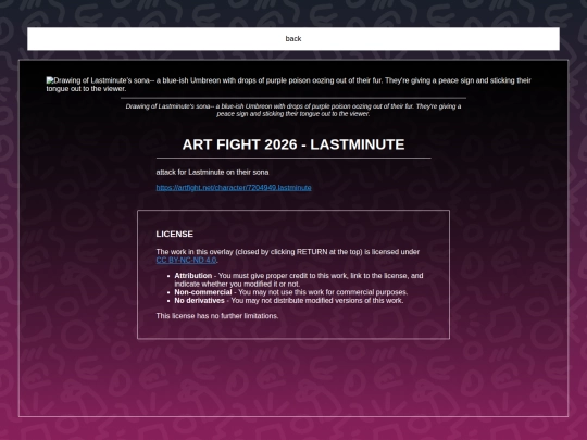 gallery/ART FIGHT 2026 - LASTMINUTE screenshot