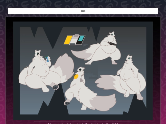gallery/COMMISSION - MILKY REF screenshot