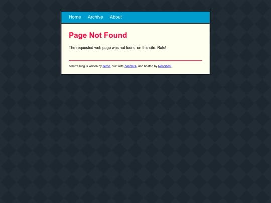 not_found screenshot