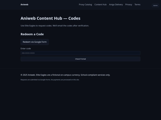 hub screenshot
